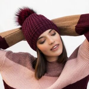 Kyi Kyi Classic Fox Fur beanies